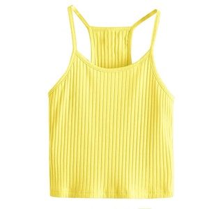 ☀️Yellow Crop Top☀️